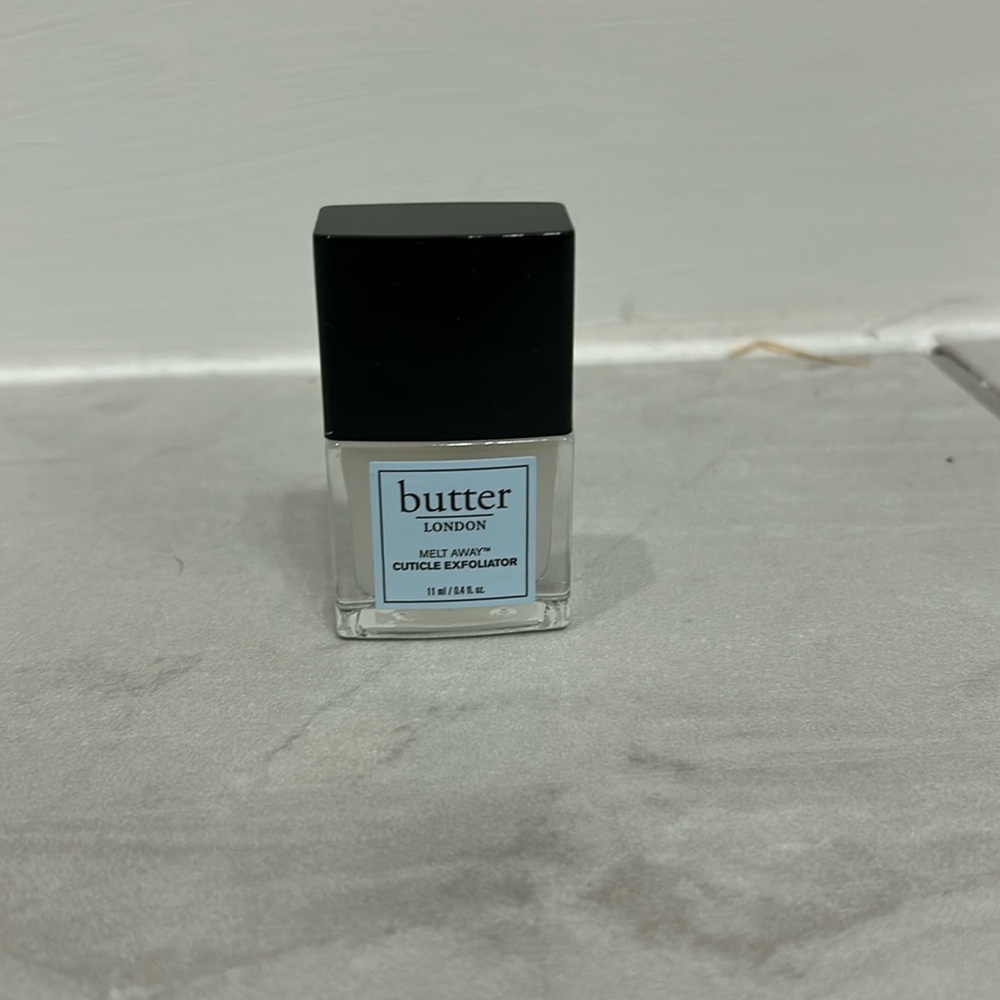 Butter London, Melt Away Cuticle Exfoliator.
